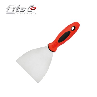 Full Size Mirror Polished Plastic Handle Plastering Paint Scraper For Construction Building Spatula