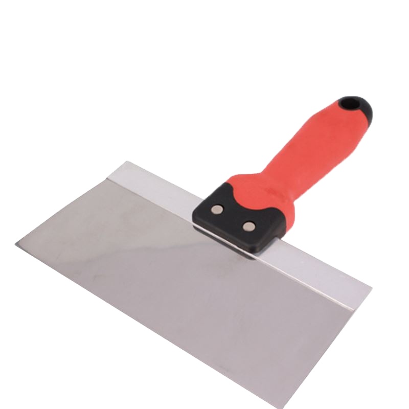 Construction Tools Mirror Polished Soft Handle Taping Knife